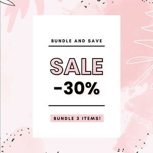🥳 30% OFF- Bundle and Save! 🥳